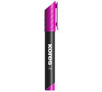 Kores K-Marker - Rotulador permanente XP1, punta redonda, color magenta (paquete de 12)