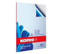 Kores Papel Carbono, Azul, para Escritura, 21 x 29,7 cm, Carpeta de 10 Hojas, 79086
