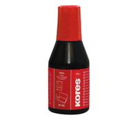Kores - Tinta para sellos sin aceite (27 ml, 10 unidades), color rojo