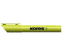 Kores TM36001 rotulador, extra-gruesa, amarilla