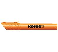 Kores TM36004 Highlighter Pen, Extra-Grueso, naranja