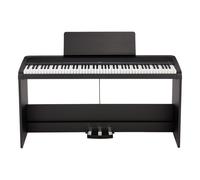 Korg - B2+SP Piano Digital de 88 Teclas Contrapesadas con Soporte y Pedales - Negro