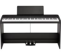Korg - B2+SP Piano Digital de 88 Teclas Contrapesadas con Soporte y Pedales - Negro