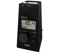 KORG KDM-3-BK Metrónomo Digital Negro 30-252 BPM 8 Sonidos 19 Latidos Modo Te...