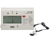 Korg (korugu) kuromatikku sintonizador Ca - 50 + micrófono de contacto cm - 300 - WHBK Set