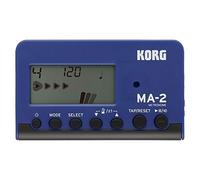 KORG MA-2 - Metrónomo digital de bolsillo con pantalla LCD, azul y negro
