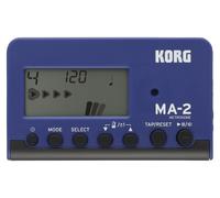 KORG MA-2 - Metrónomo digital de bolsillo con pantalla LCD, azul y negro
