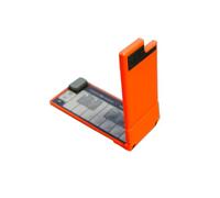 Korg nanoKEY Fold - Controlador de teclado MIDI plegable de 25 teclas con USB-C y TRS-MIDI - Naranja Lava