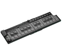 Korg nanoKEY Fold - Controlador de Teclado MIDI Plegable de 25 Teclas con USB-C y TRS-MIDI - Verde Alpino