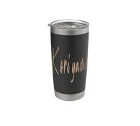 Koriyama Japón Diseño elegante vintage Vaso térmico de acero inoxidable de doble pared