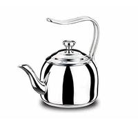 Korkmaz Droppa - Tetera de acero inoxidable con base encapsulada de triple capa (3 unidades)