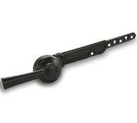 Korky 6034BP Strongarm - Palanca de tanque universal para adaptarse a inodoros delanteros en ángulo izquierdo y derecho, negro mate, estilo simple