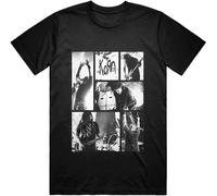 Korn Camiseta de manga corta Blocks Unisex Black L