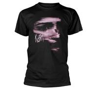 Korn 'Chopped Face' (Negro) Camiseta - ¡NUEVO Y OFICIAL