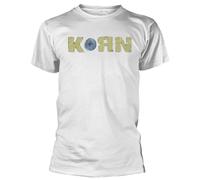 Korn 'Doll Issues' (Blanco) Camiseta - ¡NUEVO Y OFICIAL