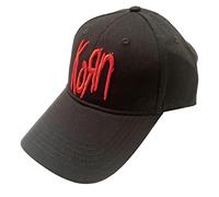 Korn Gorra De Beisbol Band Logo Nuevo Oficial Negro Unisex Strapback Size One Size