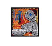 Korn Issues parche insignia bordado hierro en apliques recuerdo accesorio