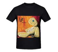 Korn Issues Pop Album Cover Men Crew Neck Music T Shirts Large