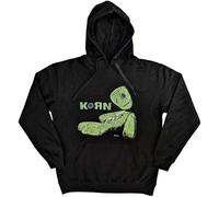 Korn Issues Tracklist Back Print) Black M Sudadera