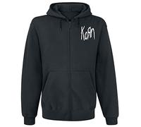 KORN Mirror Cover Hombre Capucha con Cremallera Negro L