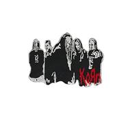 Korn - Parche de banda metálica bordado para planchar en apliques de recuerdo