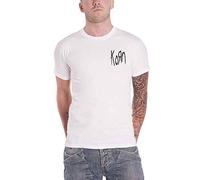 Korn T Shirt Serenity of Suffering Scratch Band Logo Nuevo Oficial De Los Size L