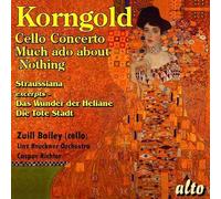 Korngold : Concerto pour violoncelle - Suites - Aria. Robertson, Pazmanay, Bailey, Richter.
