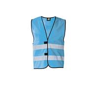 Korntex, Chaleco funcional, Azul Cielo, Talla XL