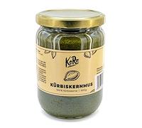 KoRo - Crema de semillas de calabaza 500 g - Crema vegana de frutos secos agradablemente dulce, elaborada con 100% de semillas de calabaza sin aditivos