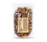 KoRo - mezcla de nueces 1 kg - 100% natural Nueces preciosas sin sal - mezcla de almendras, nueces de Brasil, anacardos, nueces, avellanas