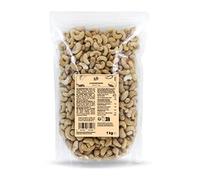 KoRo - Raw cashew pieces 1kg - 100% natural cashew nuts - plain, without additives - unsalted