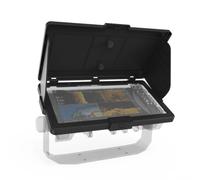 Koroao Cubierta de parasol para buscador de peces Humminbird Xplore 9 GPS (negro)