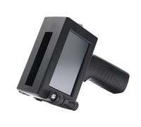 KOROBIE Impresora portátil de inyección Tinta térmica Mano con código QR Variable 12,7 mm, Etiqueta Fecha Lote, número y caducidad para Uso Industrial