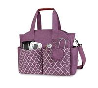 Korolev Bolsa de enfermera para el trabajo, Púrpura, Grande