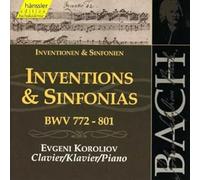 Koroliov,Evgeni - Bach: Inventions & Sinfonias, BWV 772-801