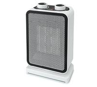 Korona 60001 Mini calentador de ventilador eléctrico Tecnología de calefacción de cerámica | Oscilación | Protección anticolisión | Ideal para calentar rápidamente habitaciones pequeñas
