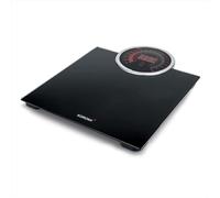 Korona Cora 73250 - Báscula de baño con pantalla XXL y escala de visión completa, altura de 26 mm, capacidad de carga 180 kg, división de 100 g, incluye pilas