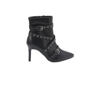 Koroshi Calzado Mujer Tipo botín Efecto Piel, de Color Black, Talla 38