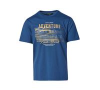 KOROSHI Camiseta azul / amarillo M azul / amarillo