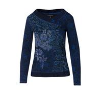 KOROSHI Camiseta azul moteado M azul moteado