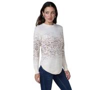 Koroshi Jersey Punto Suave Mujer Jacquard Multicolor