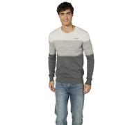 Koroshi Jersey Punto Tricot algodón Hombre, de Color Gris/Grey, Talla M