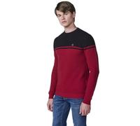 Koroshi Jersey Punto Tricot Hombre, de Color Rojo/Red, Talla XXL