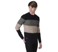 Koroshi Jersey Punto Tricot Hombre Ligero, de Color Vison/Mink Light Brown, Talla M