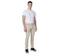 Koroshi Pantalón Largo Straigth Regular fit con Cinco Bolsillos y uno cerillero para Hombre, de Color Piedra/Stone, Talla 30