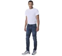 Koroshi Pantalón Vaquero Biker Skinny Fit Hombre Azul Oscuro