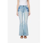 KOROSHI Vaquero azul denim 32-34 azul denim