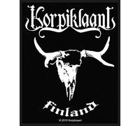 KORPIKLAANI - Korpiklaani Finland Unisex Parche Standard, 100% poliéster, Sin definir