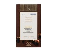 KORRES Aceite de Argán Coloración Capilar Avanzada Ash Blonde / Rubio Ceniza 7.1 Color para cabello 1 piezas