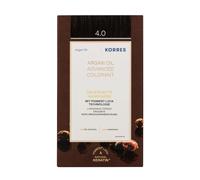 KORRES Argan Oil Set de tintes avanzado (tinte para el pelo 50 ml + aplicador 75 ml + acondicionador 20 ml + guantes)